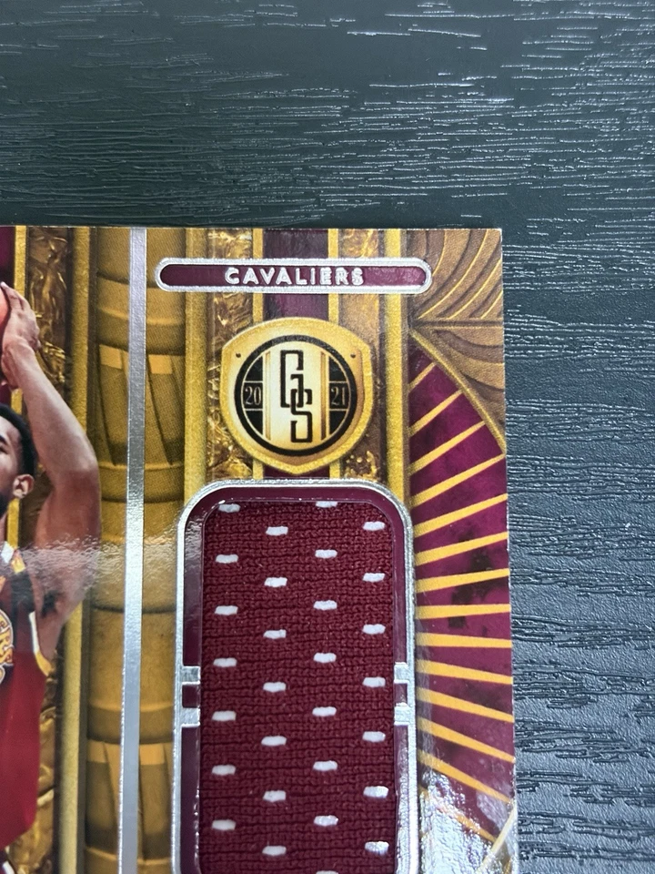 21-22 Panini Chronicles - золотая футболка дебютанта с автографом Эвана Мобли /99 (AU, MEM, RC) - Изображение 3 из 4