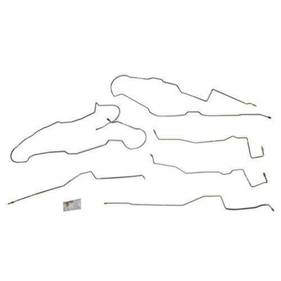 Intermediate Brake Line Kit Fits 2009-14 Ford F-150 Super Cab 6.5' Bed TIN1301OM