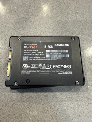MZ-7KE512 SAMSUNG 850 Pro Series 512GB 2.5'' SATAIII SSD MZ-7KE512B 3D V-NAND 7mm