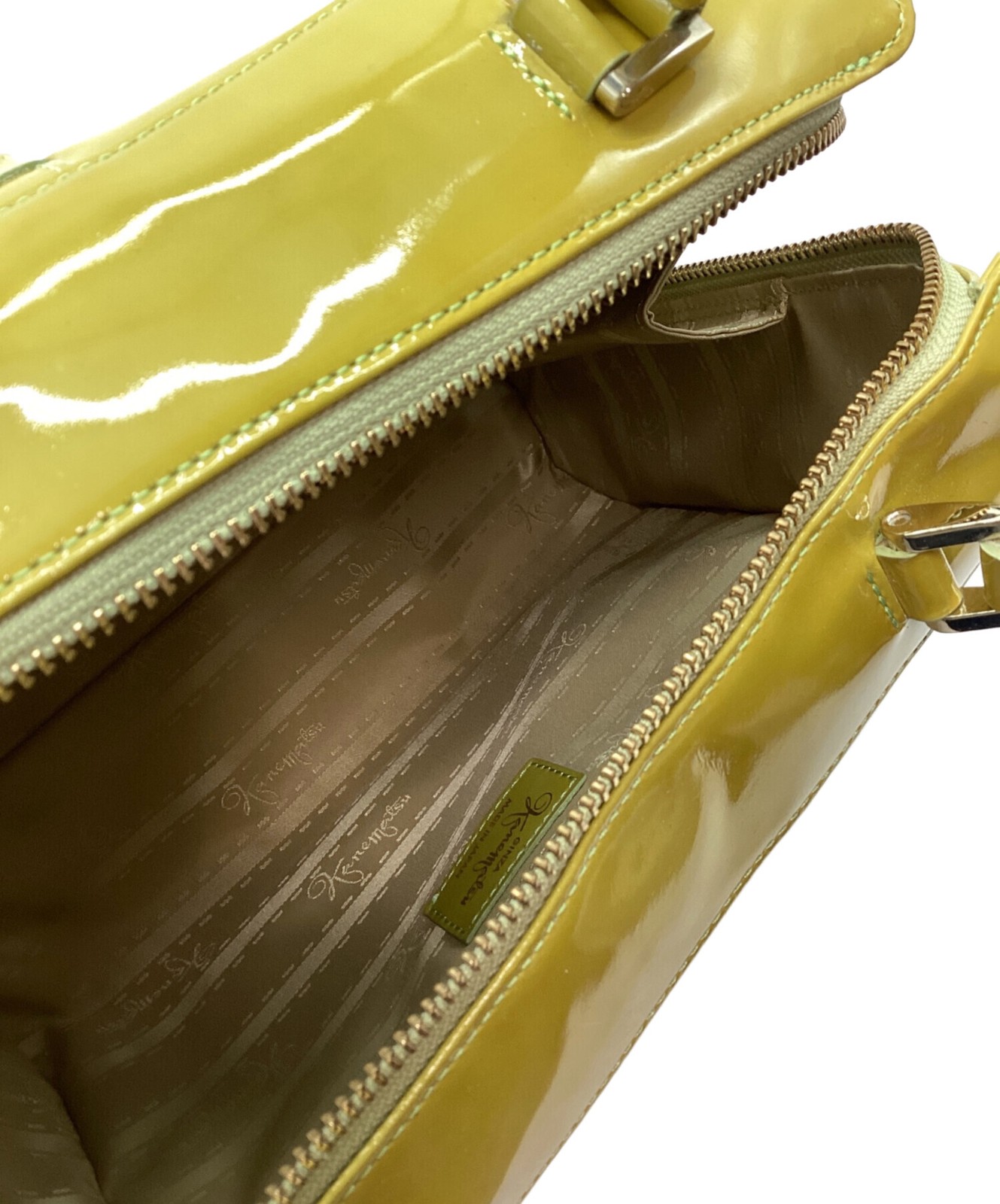 KITAMURA Handbag Yellow - image 4