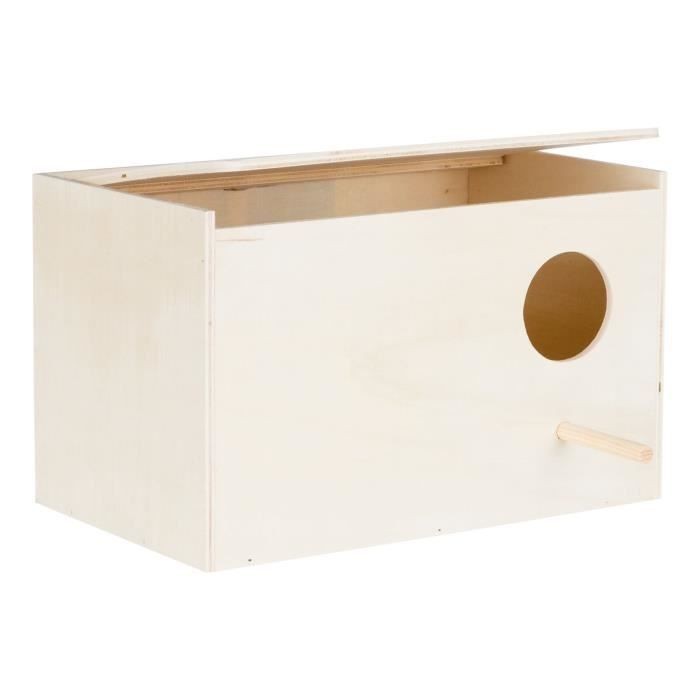 Nichoir pour oiseau de jardin TRIXIE cabane en bois pour mésange bleue
