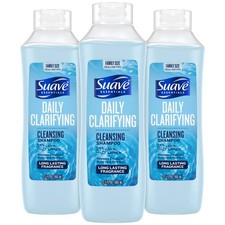 Suave Clarifying Shampoo, Family-Size 3-Pack, 22.5 Oz Ea 0.93 per gallon