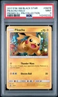 2017 POKEMON SM PROMO SHINING LEGENDS PIN COLLECTION PIKACHU-HOLO PSA 9
