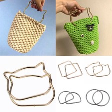 Replacement handle Bag Handle Handcrafted Bag Accessory metal handle Cute Metal