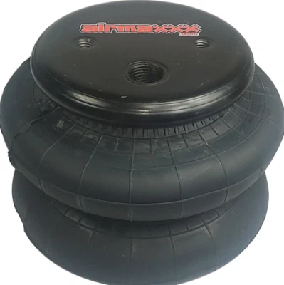 airmaxxx 2600 bag standard 1/2"npt single port air ride springs fbss suspension - Image 1 of 4