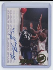1998-99 Press Pass Autographs Torraye Braggs Auto Basketball Card