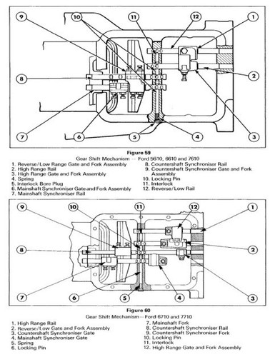 Ford Tractor, Series 10 Series 30 Service Manuals 2610 thru 8210, 6 volume 1 DVD - Foto 4 di 8