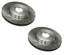Pair Set of 2 Front Zimmermann Brake Disc Rotors for BMW E85 E86 Z4 M 2006-2008