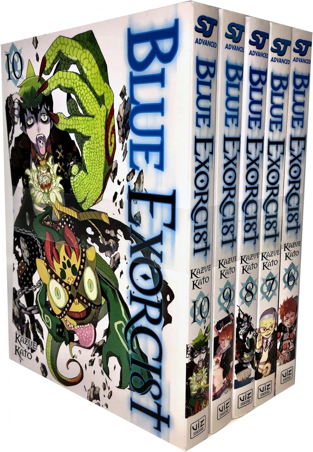 Blue Exorcist Volume 6-10 Collection 5 Books Set (Series 2) by Kazue Kato PB NEW