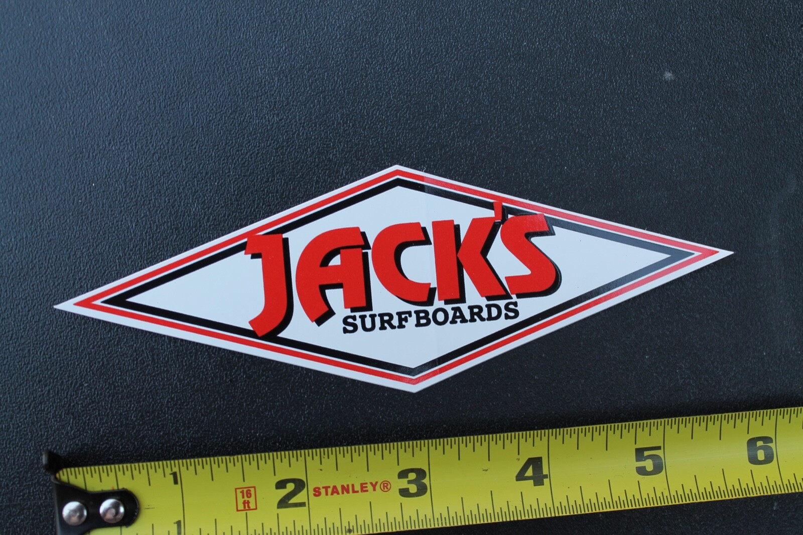 Jack's Surf Shop Diamond Red White OG Classic Logo V29B Vintage Surfing