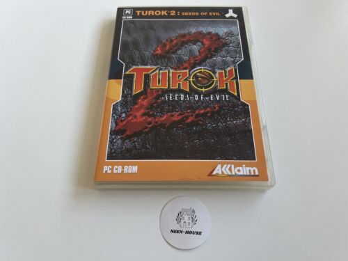 TUROK 2 : Seeds Of Evil (Acclaim) - Jeu PC - FR - 1 CD sans rayure - 1999 - 第 1/3 張圖片