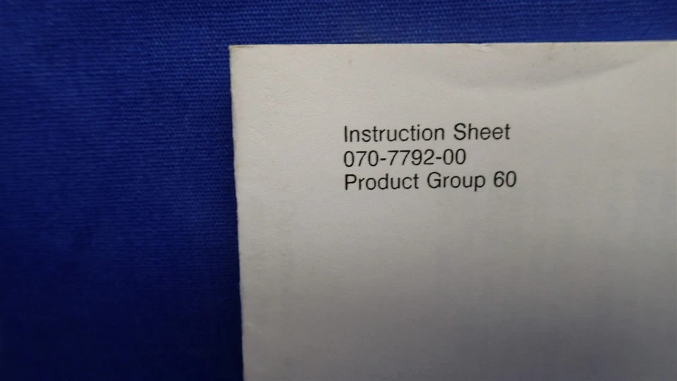FLUKE 8502A INSTRUCTION MANUAL - Image 3 of 3