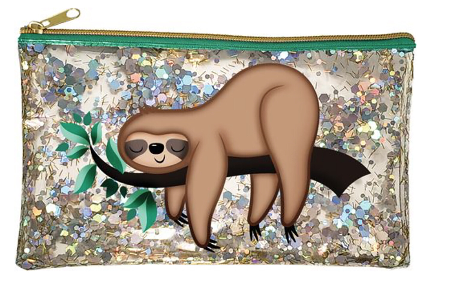 Косметичка с блестками Spoontiques Sloth Glitter 2890₽