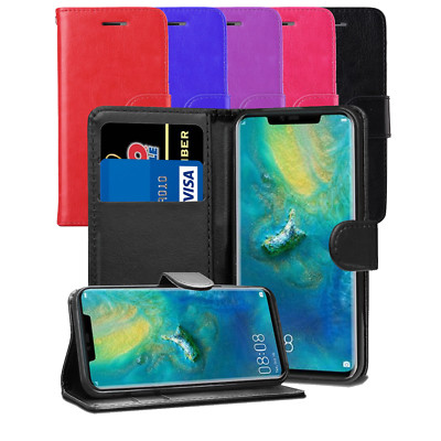 Für Huawei Mate 20 Pro LYA-L09, LYA-L29 Hülle - Leder Wallet Flip Case Cover