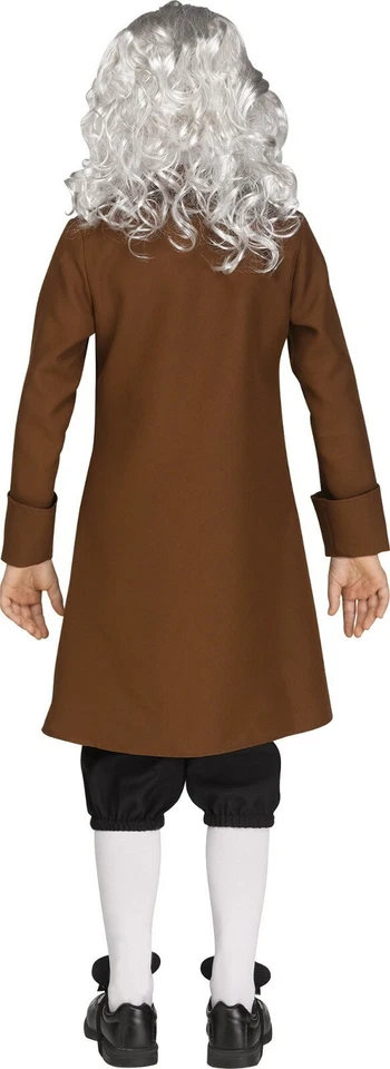 Disfraz histórico para niño Benjamin Ben Franklin Foto 2 de 3