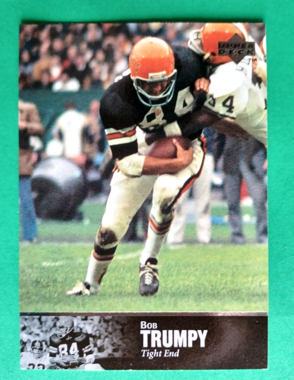 1997 UPPER DECK LEGENDS FB BOB TRUMPY #175 CINCINNATI BENGALS NICE