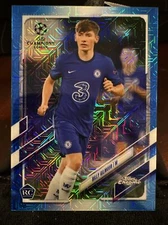 Billy Gilmour 2020-21 Topps Chrome UEFA Japan /75 RC