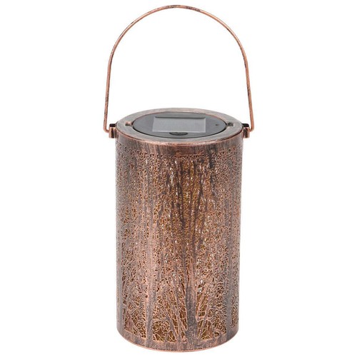 Waterproof Solar Lantern Hanging LED Light Yard Outdoor Garden Flame Lamp Decor - Picture 5 of 12