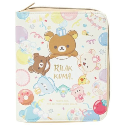 San-X Rilakkuma NikoNiko Happy for You Multipurpose Pouch Large