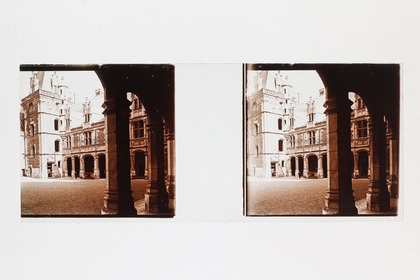 Castle France Plate Glass Stereo A7 eBay