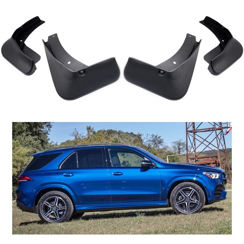1Set Mud Flaps Splash Guard Mudguard Fender for 20-22 Mercedes Benz GLE AMG-Line