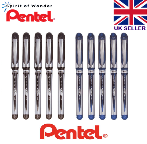Pentel BL57 1/3/6/10 Energel XM Gel Tintenroller feine Spitze 07 mm schwarz blau BL57 - Bild 1 von 3