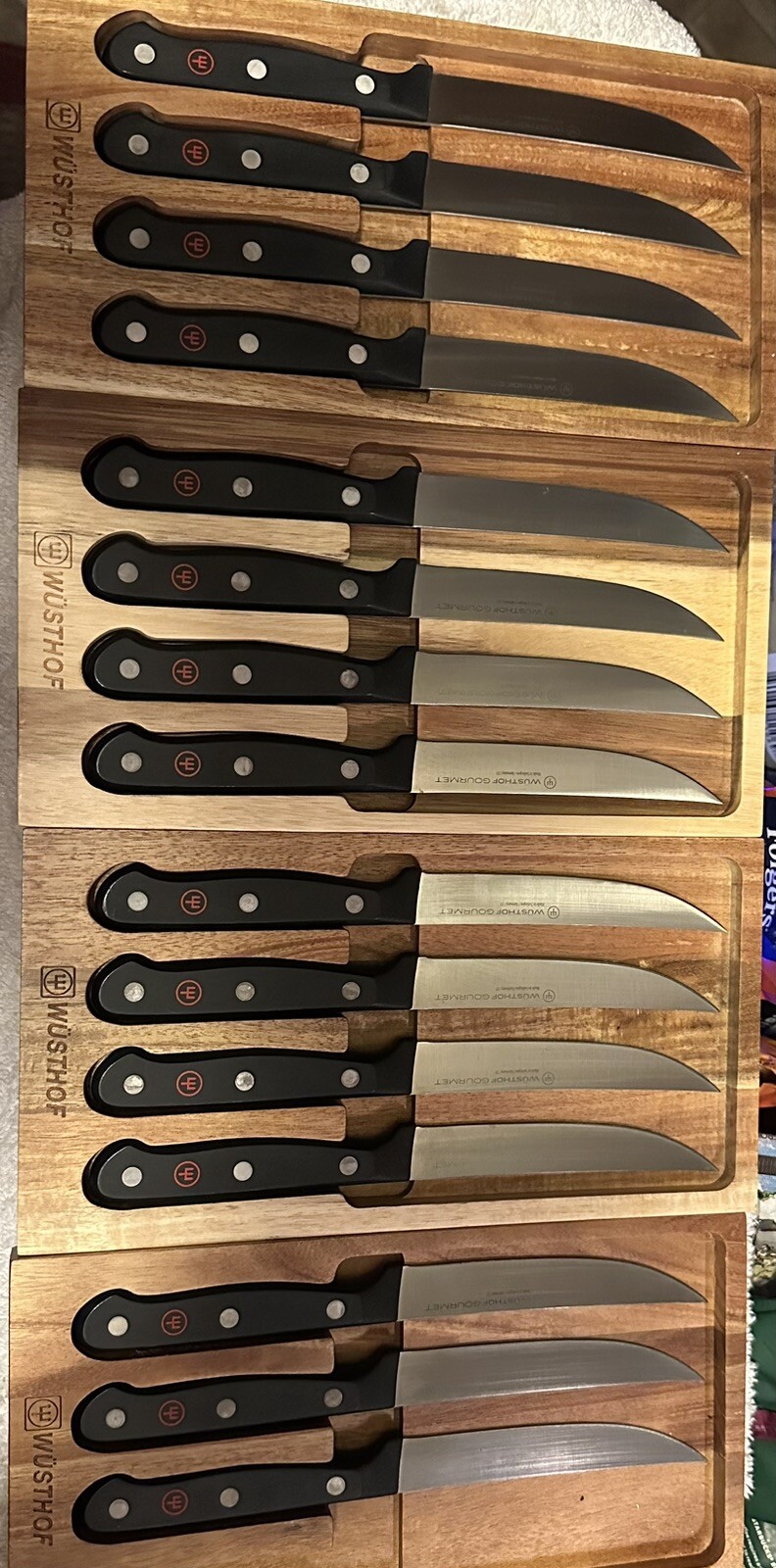 wusthof knife set eBay