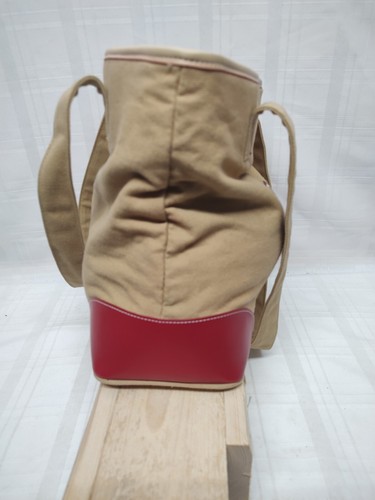 Tommy Hilfiger Monedero Bolso de Hombro Mujer Rojo y Marrón Sobre Todo 21" - Imagen 10 de 16