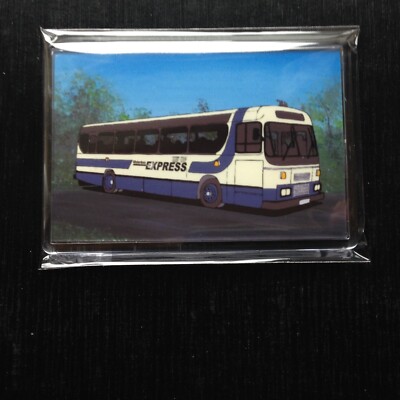 Leyland Tiger, Alexander Typ N, Ulsterbus Express Bus Kühlschrankmagnet