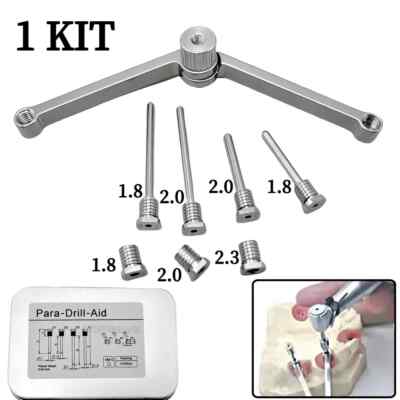Dental Implant Parallel Para Drill Aid Guide Pins Drills Sleeve Position ITI Kit
