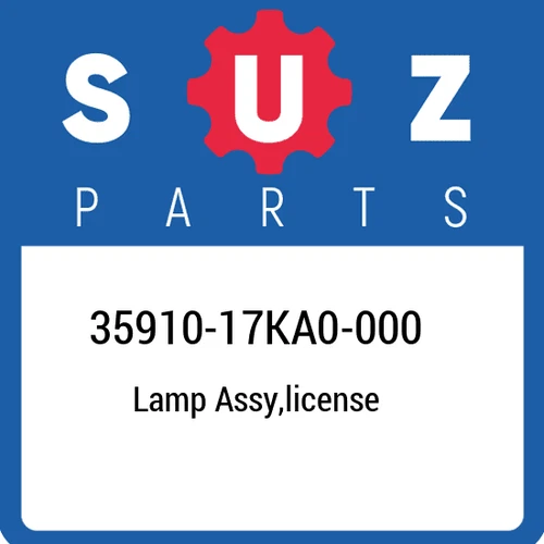 LAMP ASSY,LICENSE