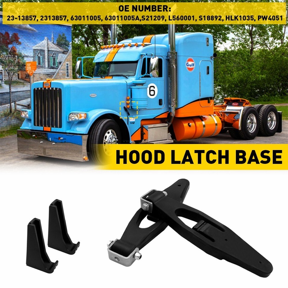 Verrou De Porte Conducteur Avant Pour Peterbilt 378 379 377 359 (2005 Ou Avant) – Neuf