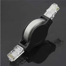 5 ft Retractable ETHERNET LAN NETWORK CABLE CAT5 RJ45