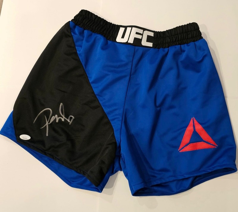 Pearl Gonzalez Signed UFC SHORTS Invicta FC Bare Knuckle Boxing MMA2 JSA COA