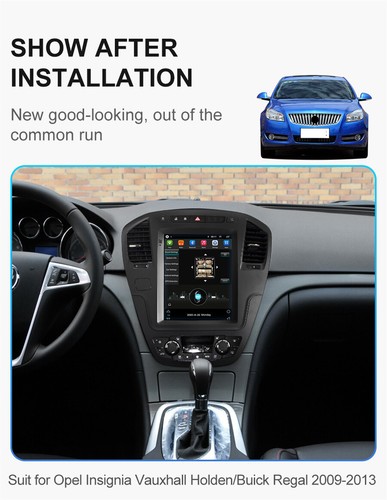 9.7" Car Stereo Radio GPS Navi 1G+16G WiFi 3G 4G RDS For Vauxhall Opel Insignia - Picture 17 of 17