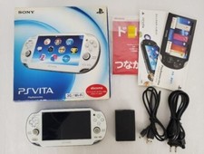 Sony Vita 1100 PCH-1100 AB02 Crystal White OLED 3G/Wi-fi Model With 4GB memory