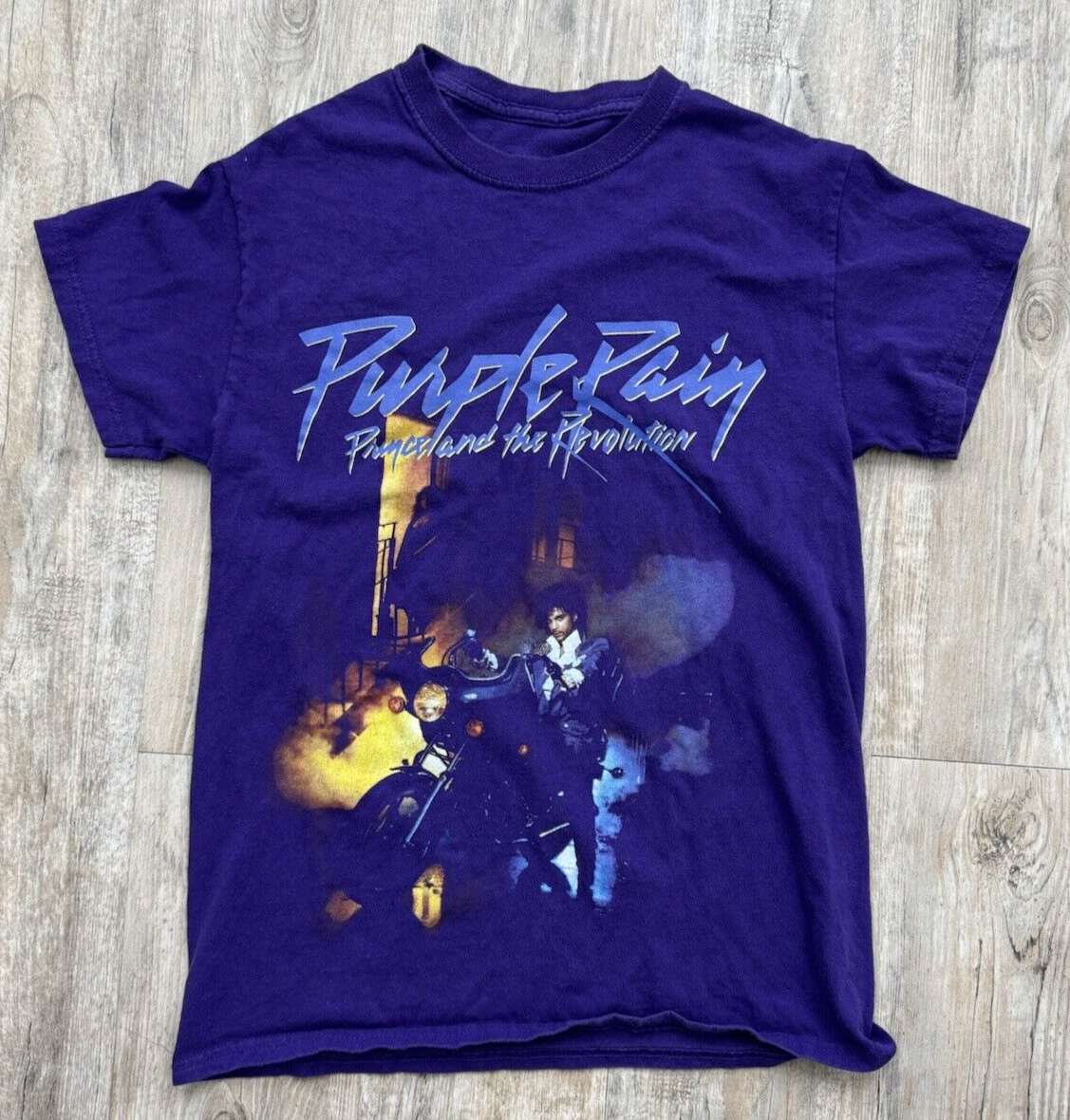 Purple Rain Prince and the Revolution T-Shirt Men's S Short Sleeve Graphic