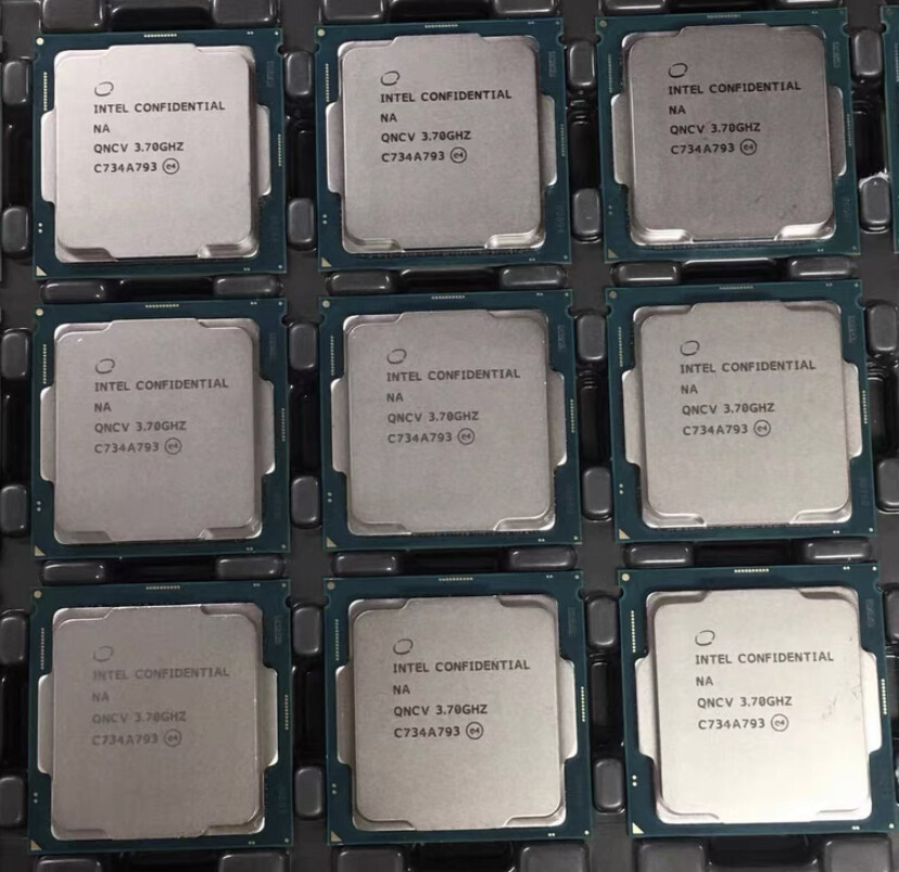 Intel Xeon E-2176G es version 6-core 12-thread non-display version