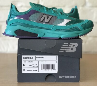 Rare Mens New Balance X-Racer Teal Purple MSXRCHLD Sz 6 Women 7.5