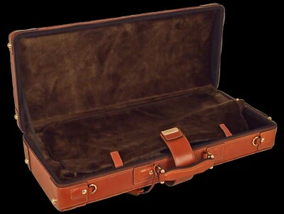 GL Cases Q1 Trompeten Etui / Koffer Echtleder braun - Bild 1 von 3