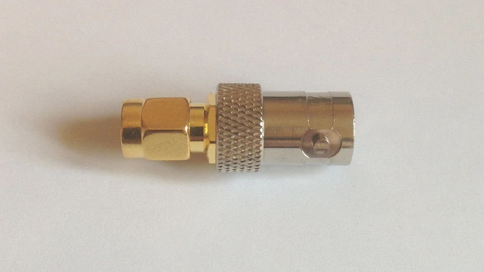 SMA Male to BNC Female Adaptor for TYT MD-380 Yaesu VX-2 VX-5 Icom R5 R2 Scanner - Image 2 of 4