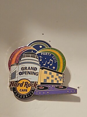 Hard Rock Cafe Pin Podgorica Grand Opening | eBay