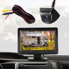 Brand new 4.3" backup camera car rearview camera monitor parking vehicle
