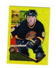 1995 1995-96 SUMMIT RUSS COURTNALL ARTIST'S PROOF PARALLEL 128 VANCOUVER CANUCKS