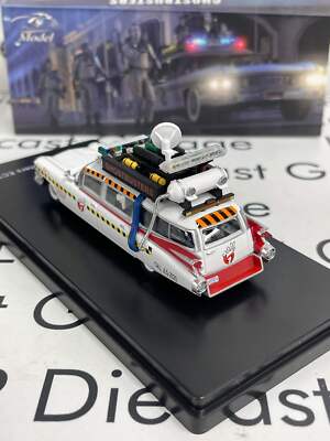 YS Models Ghostbusters Ecto-1 Cadillac Movie Car 1:64 Diecast