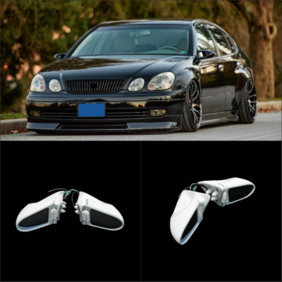 For 98-04 GS300 430 S160 Toyta Aristo JZS161 RHD Fiberglass Aero