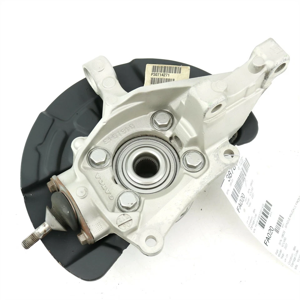 Conjunto de eje delantero izquierdo/buje de dirección Volvo OEM para S60 S80 V70 XC70 Foto 3 de 3