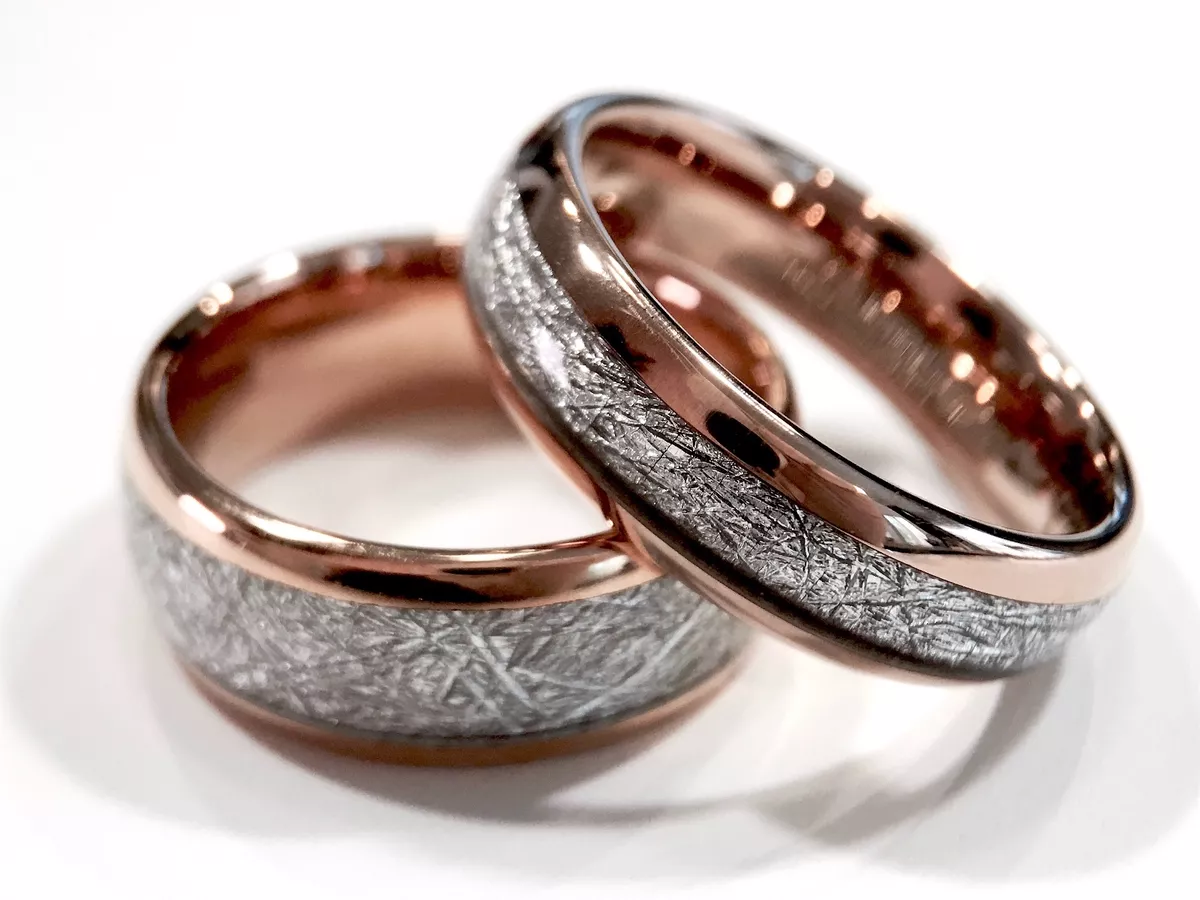 XIAQUJ Titanium Steel Double Diamond Ring Korean Style Fashion Stainless  Steel Diamond Couple Ring Rings Rose Gold - Walmart.com