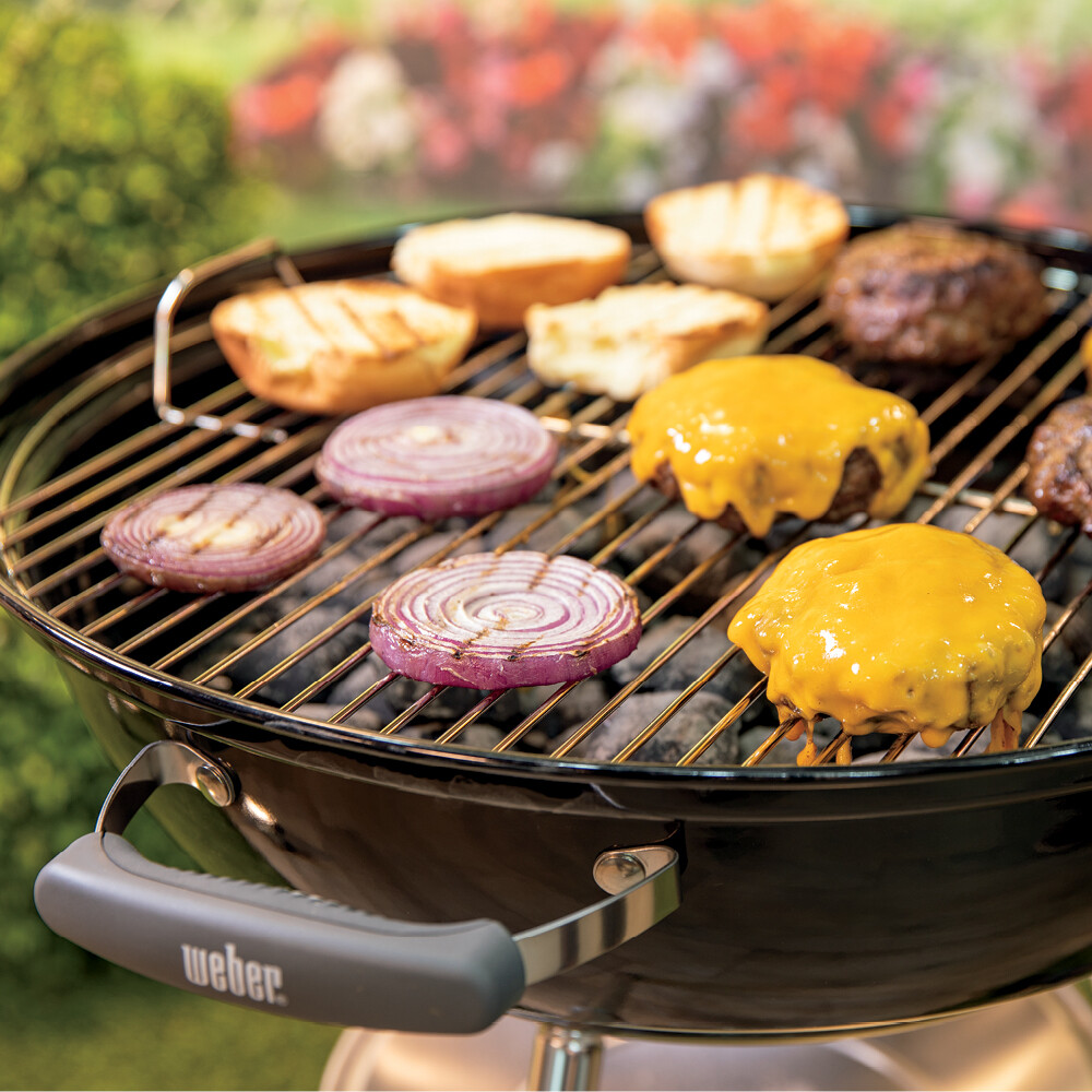 Weber Jumbo Joe Premium Black Charcoal Grill BBQ 22-Inch Kettle Round ...