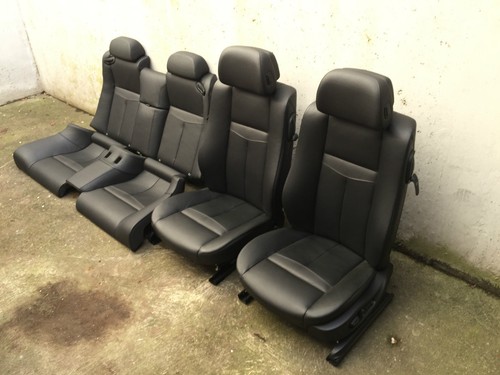 Inkl. UMBAU BMW E63 LCI Lederausstattung Komfort Sitze Leder schwarz 6er coupe